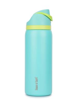 House of Quirk - Sippease Insulated Stainless Steel Water Bottle with Straw 950ML (Turquoise)