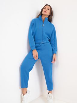 Sweet Dreams - Womens Front Open Tracksuit - Blue