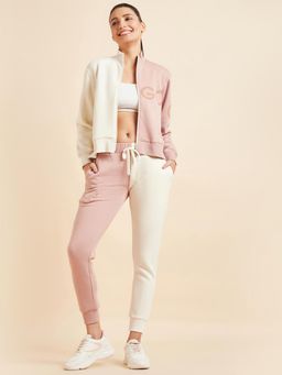 Sweet Dreams - Women Colorblock Tracksuit - Pink