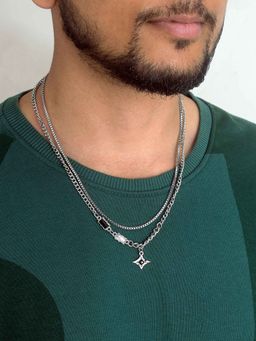 Joker and Witch - Joker & Witch Madmax Men Layered Necklace