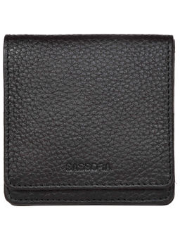Sassora - Genuine Leather Black RFID Protected Women Wallet (S)