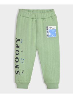 Mi Arcus - Peanuts Snoopy Printed Green Joggers for Kids
