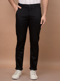 CRIMSOUNE CLUB - Men Black Printed Trouser
