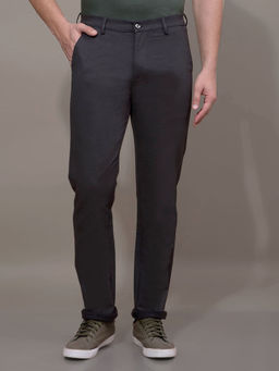 CRIMSOUNE CLUB - Men Navy Blue Trouser