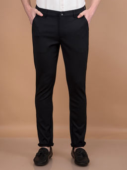CRIMSOUNE CLUB - Men Black Trouser
