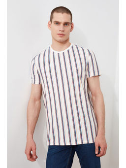 Trendyol - Man White T-Shirt