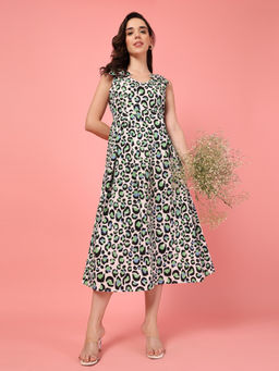 GULABiDRESS - Multi-Color Printed Empire 1 Dress