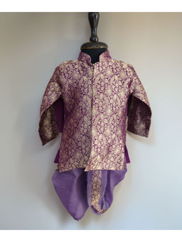 devils n angels - Purple Ethnic Kurta with Dhoti