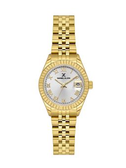 Daniel Klein - Women Sleek & Stylish Premium Design Silver Dial Analog Watch - DK.1.14097-2 (M)