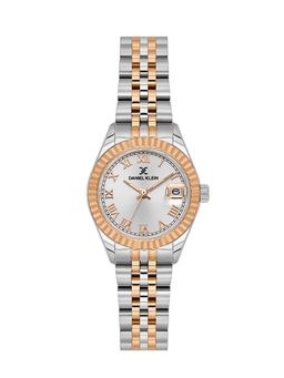 Daniel Klein - Women Sleek & Stylish Premium Design Silver Dial Analog Watch - DK.1.14097-5 (M)