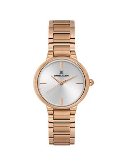 Daniel Klein - Women Sleek & Stylish Premium Design Silver Dial Analog Watch - DK.1.14100-6 (M)