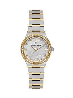 Daniel Klein - Women Sleek & Stylish Premium Design Silver Dial Analog Watch - DK.1.14101-3 (M)