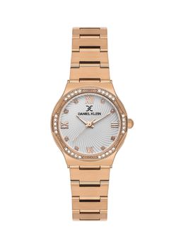 Daniel Klein - Women Sleek & Stylish Premium Design Silver Dial Analog Watch - DK.1.14101-5 (M)