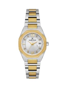 Daniel Klein - Women Sleek & Stylish Premium Design Silver Dial Analog Watch - DK.1.14109-3 (M)