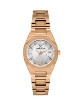 Daniel Klein - Women Sleek & Stylish Premium Design Silver Dial Analog Watch - DK.1.14109-5 (M)