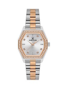 Daniel Klein - Women Sleek & Stylish Premium Design Silver Dial Analog Watch - DK.1.14113-6 (M)