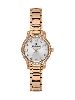 Daniel Klein - Women Sleek & Stylish Premium Design Silver Dial Analog Watch - DK.1.14118-5 (M)
