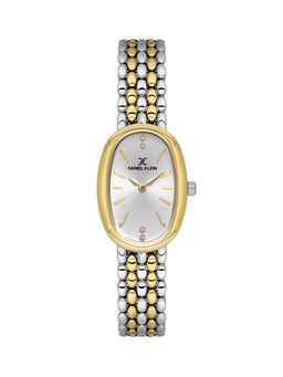 Daniel Klein - Women Sleek & Stylish Premium Design Silver Dial Analog Watch - DK.1.14130-4 (M)