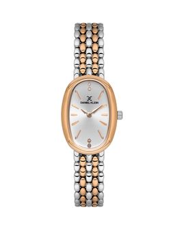 Daniel Klein - Women Sleek & Stylish Premium Design Silver Dial Analog Watch - DK.1.14130-6 (M)