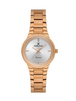 Daniel Klein - Women Sleek & Stylish Premium Design Silver Dial Analog Watch - DK.1.14136-5 (M)