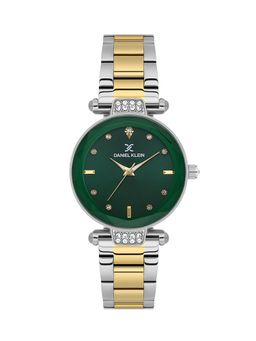 Daniel Klein - Women Sleek & Stylish Premium Design Green Dial Analog Watch - DK.6.14132-4 (M)