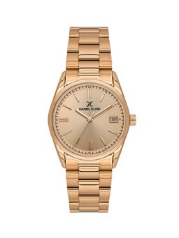 Daniel Klein - Women Sleek & Stylish Premium Design Rose Gold Dial Analog Watch - DK.6.14133-5 (M)
