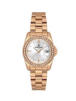 Daniel Klein - Women Sleek & Stylish Premium Design Silver Dial Analog Watch - DK.6.14134-5 (M)