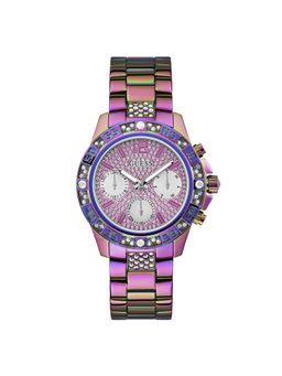 Guess - Women Sport Purple Dial Analog Watch - GW0771L4 (M)