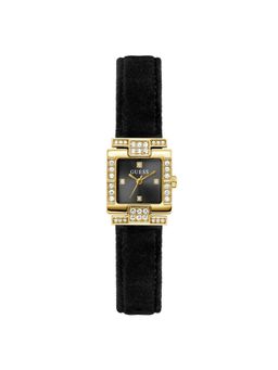 Guess - Women Bejeweled Black Dial Analog Watch - GW0923L2 (S)