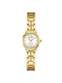 Guess - Women Bejeweled Silver Dial Analog Watch - U1458L2M (S)