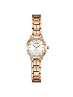 Guess - Women Bejeweled Silver Dial Analog Watch - U1458L4M (S)