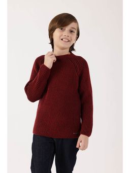 One Friday - Boys Burgundy Sweater