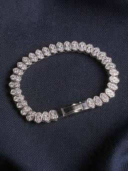 Palmonas - 925 Sterling Silver Whisper of Light Tennis Bracelet for Womens