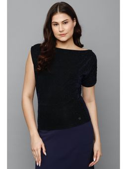 Allen Solly - Women Navy Embellished Casual Top