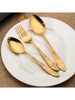 At Home by Nilkamal - Arias Bonanza Cutlery Box (Set of 18)