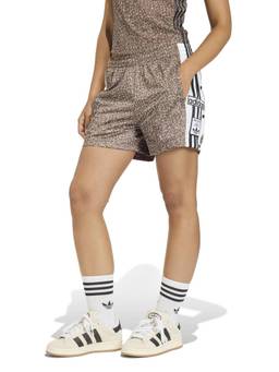 adidas Originals - Brown Women Aop Adi-Break Shorts