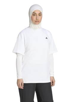 adidas - White Women Primelift Essentials Oversized Training T-Shirt