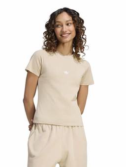 adidas Originals - Beige Women Essentials Slim T-Shirt