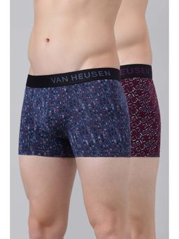 Van Heusen - Multi-Color Printed Cotton Blend Trunk (Pack of 2)