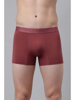 Van Heusen - Maroon Solid Blended Trunk