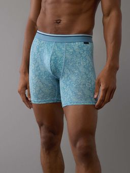 American Eagle - Blue Printed Tencel Blend Boxer Brief