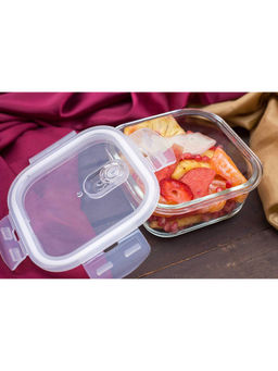 Femora - Glass Rectangle Container 1200 Ml, 1N