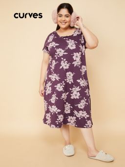 max - Women Floral Print Nightdress