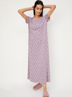 max - Women Floral Printed Nightdress