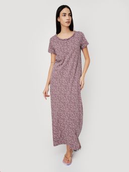 max - Women Floral Printed Nightdress