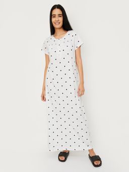 max - Women Heart Printed Nightdress