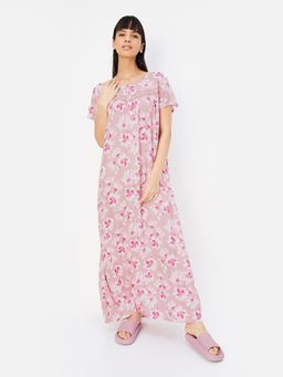 max - Women Floral Printed Nightdress