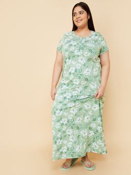max - Women Floral Print Nightdress