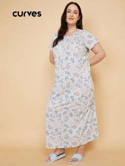 max - Women Floral Print Nightdress