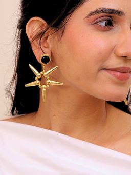 Viana Jewels - Nazneen Brass Earrings